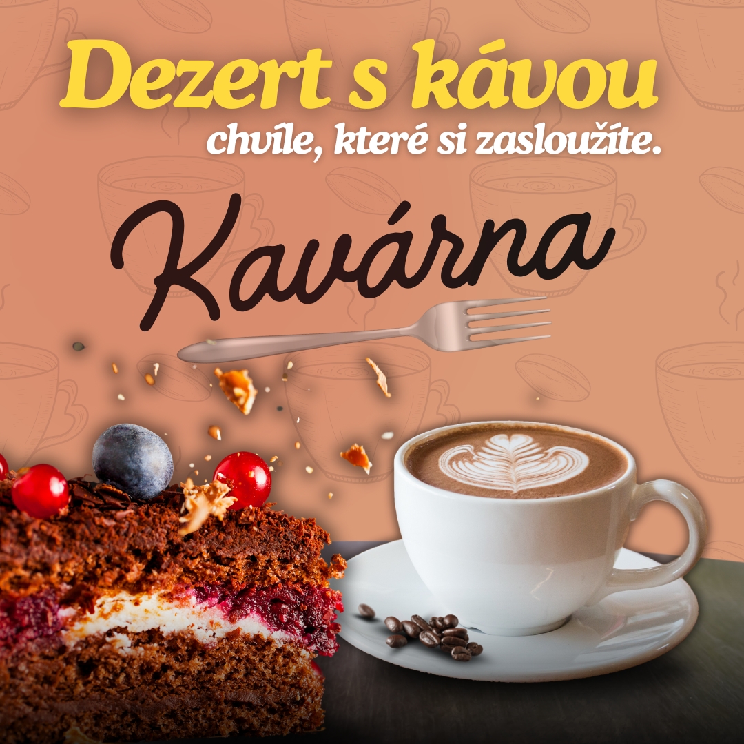Dezert s kávou